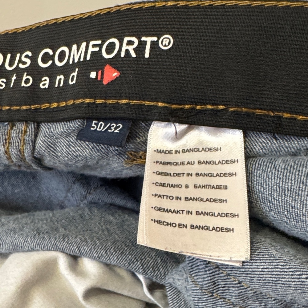 Men’s Denim Jeans Dark Wash Continuous Comfort Stretch Multiple Sizes - Picture 8 of 8